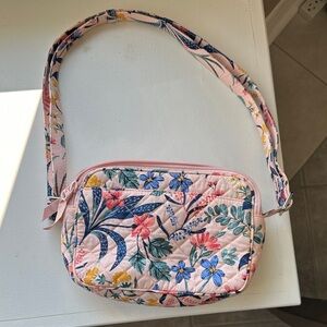 Vera Bradley Floral Pink Crossbody Bag